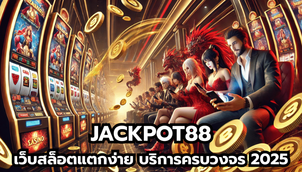 JACKPOT88 เว็บสล็อตแตกง่าย บริการครบวงจร 2025