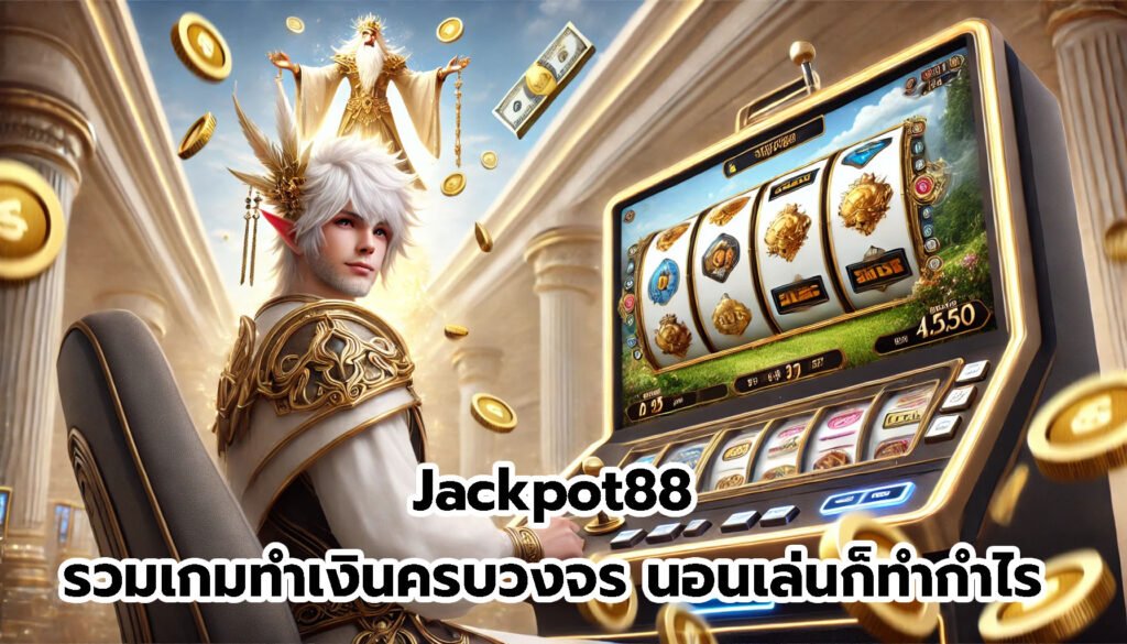 Jackpot88 รวมเกมทำเงินครบวงจร นอนเล่นก็ทำกำไร-7
