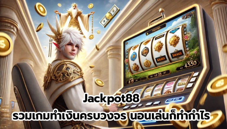 Jackpot88 รวมเกมทำเงินครบวงจร นอนเล่นก็ทำกำไร-7